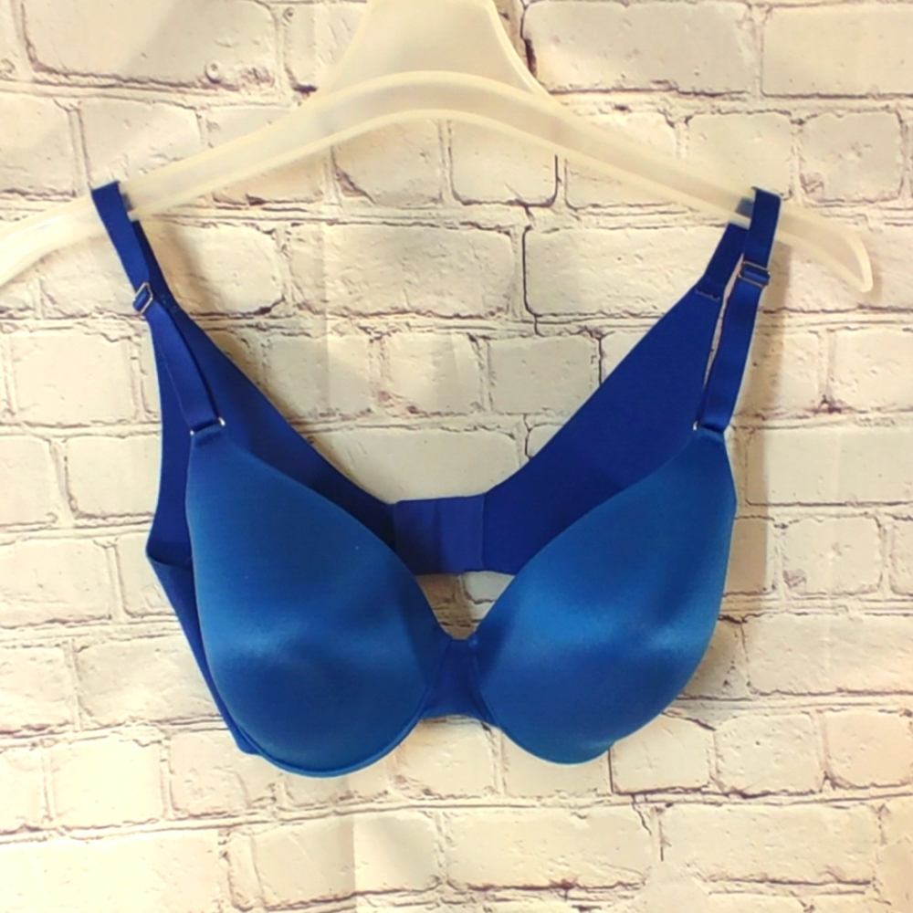 Soma Blue Vanishing Back Full Coverage 34DD